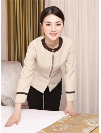 保潔服一?？坌』ㄟ?米黃