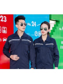 2、C001 藏青雙反防靜電夏長(zhǎng) 包邊